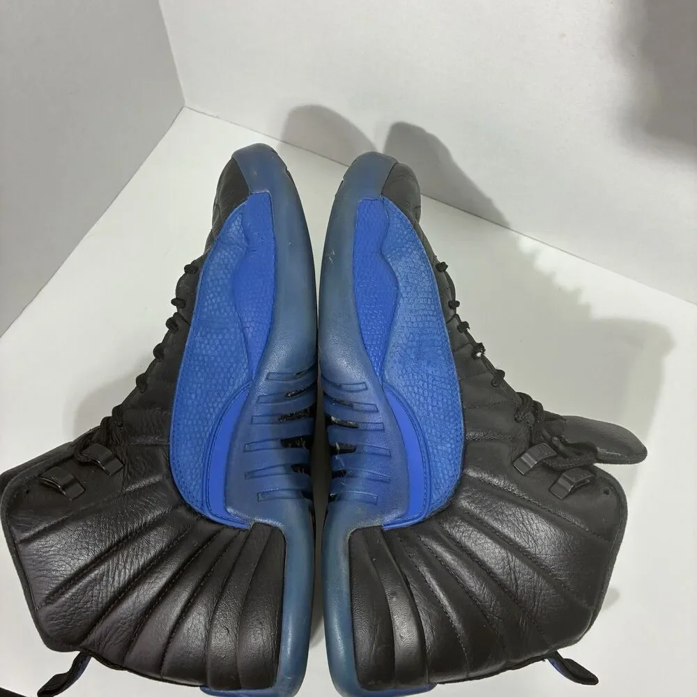 Nike Air Jordan 12 Retro Game Royal Men’s Size 10.5 Black Blue 130690-014